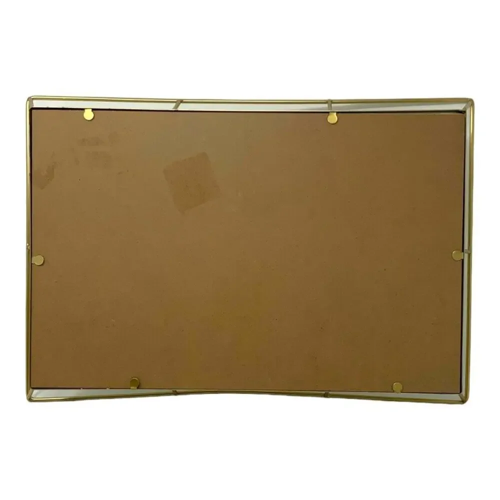 So Very Thankful Seasonal Gold Wire Decorative Accent Tray 12x17